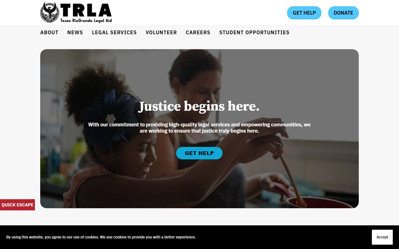 Texas RioGrande Legal Aid family law help related to Nueces County divorce records