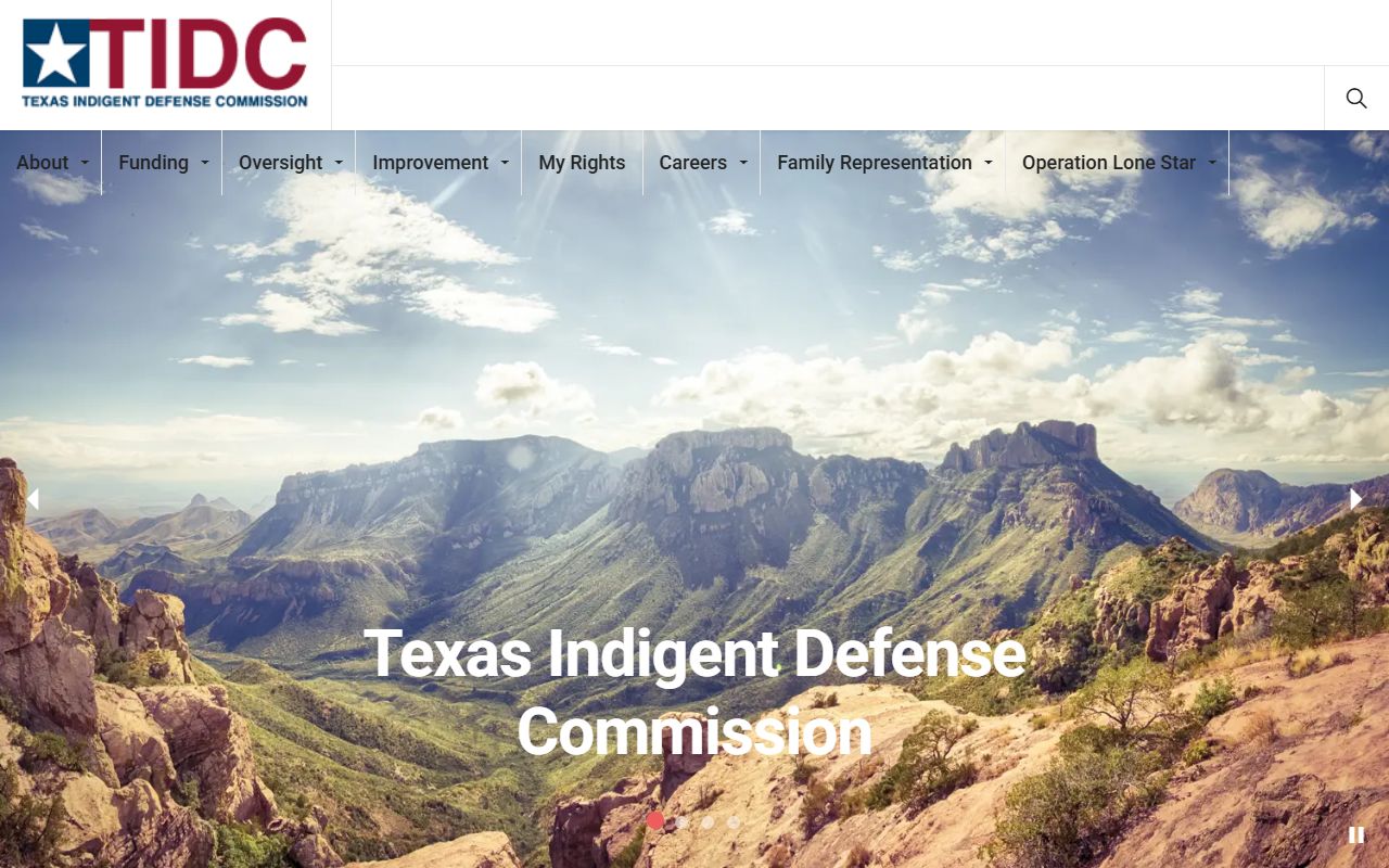 Texas Indigent Defense Commission resource for Nueces County arrest records defendants